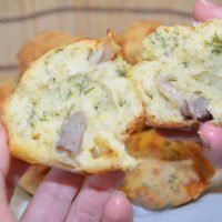 Маффины с сыром и беконом